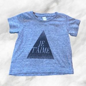 American Apparel Je T’Aime “I Love You” Cotton Tee